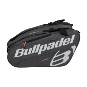 Bullpadel Tour Bag Svart/grå 2025 – Padelväska för 2 Racket